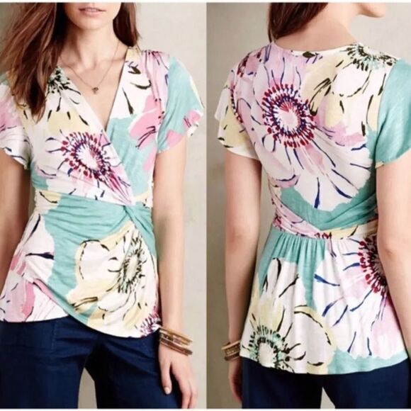 Deletta floral top XS - Picture 1 of 8